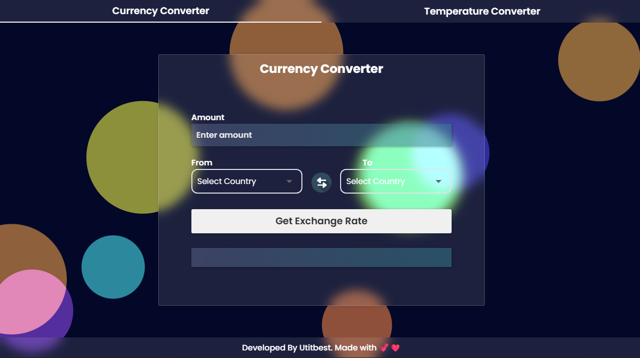Currency & Temperature Converter